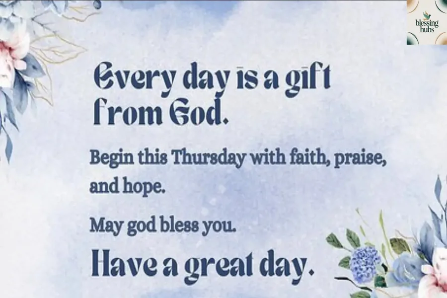 Inspiration Thursday Blessings
